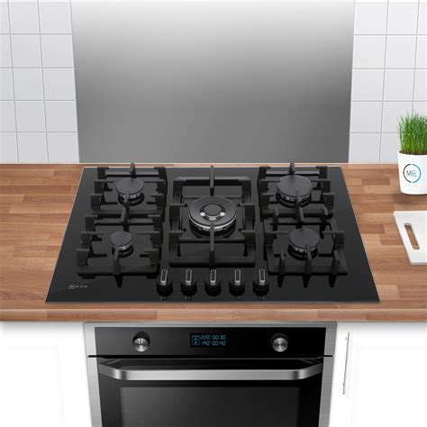 neff gas on glass 5 burner hob